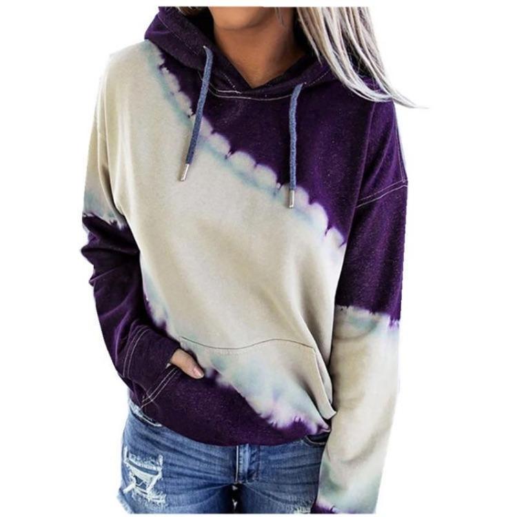 Women Hooded Pullover Sweatshirt Casual Lightweight Long Sleeve Autumn Winter Hoodies Harajuku Women