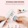 EMS Head Massage Brush Vibration Main brush Red Blue Purple LED Scalp Care Oil Applicator Hair Comb Health Care