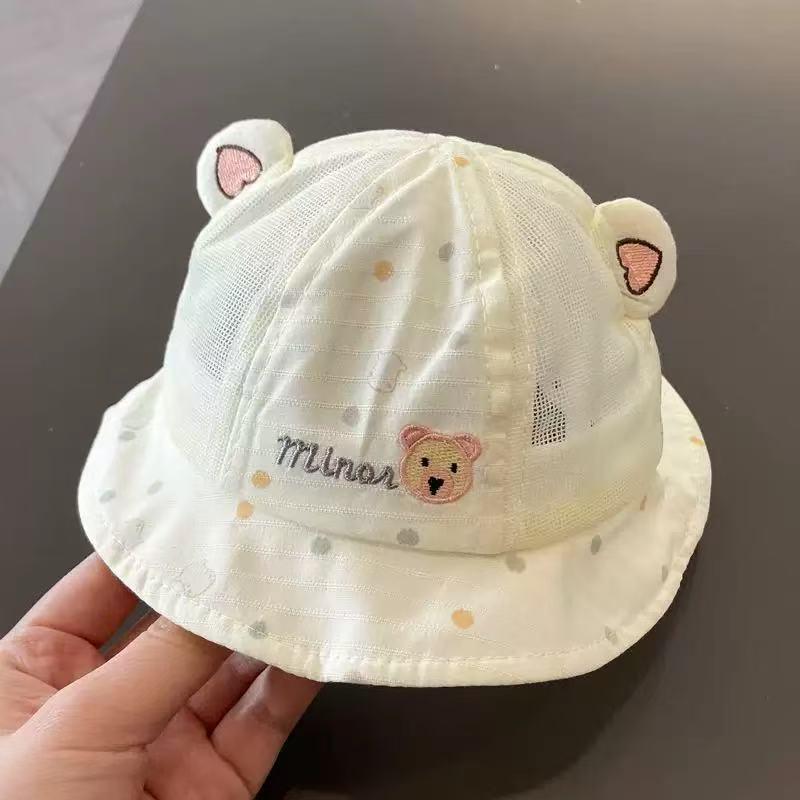 Little Bear Summer Sun Hat for Kids - Boys & Girls UV Protection One Size