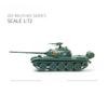 Montaje 4D 1/72 Tanque Chino Tipo 59 Tanque Ligero Tipo 15 Modelo de Montaje Sin Pegamento Juguete Militar para Niño Regalo