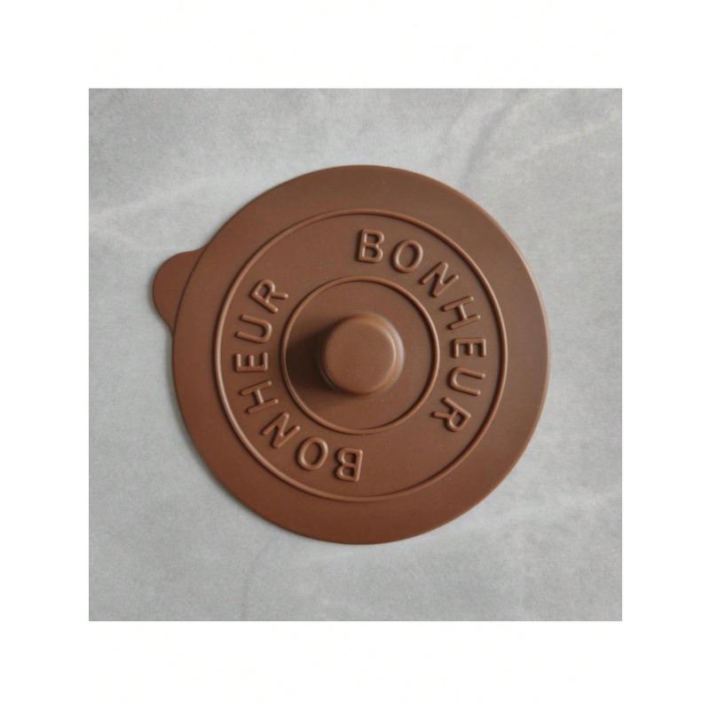 1pc Silicone Cup Lid - Universal Dust-Proof Cup Cover, Suitable For Mugs, Tea Cups, Glass Cups