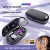 M111 AI Translation Bluetooth Ear Hook Noise-Cancelling Earphones with Long Battery Life