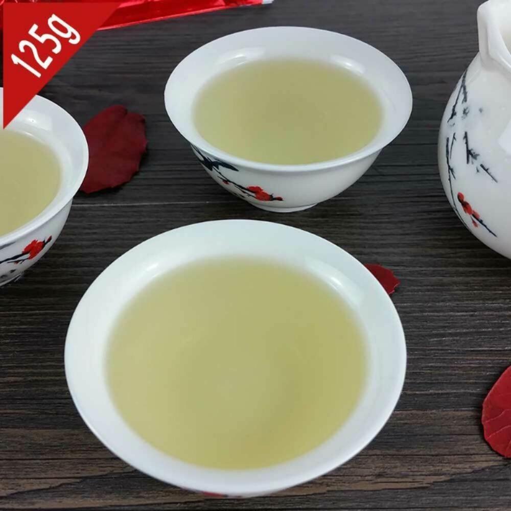 CIFbuy Tè Oolong Tie Guan Yin Primaverile 125g Foglie Sfuse Confezione Sottovuoto 18 Mesi Fujian Cina Non Aromatizzato