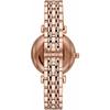Emporio Armani GIANNI T-BAR AR11244 Women's Watch, Officially Imported, Pink Gold