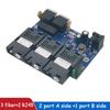 100M Gigabit Fiber Optic Transceiver with 3 Optical and 2 Electrical Switches PCBA