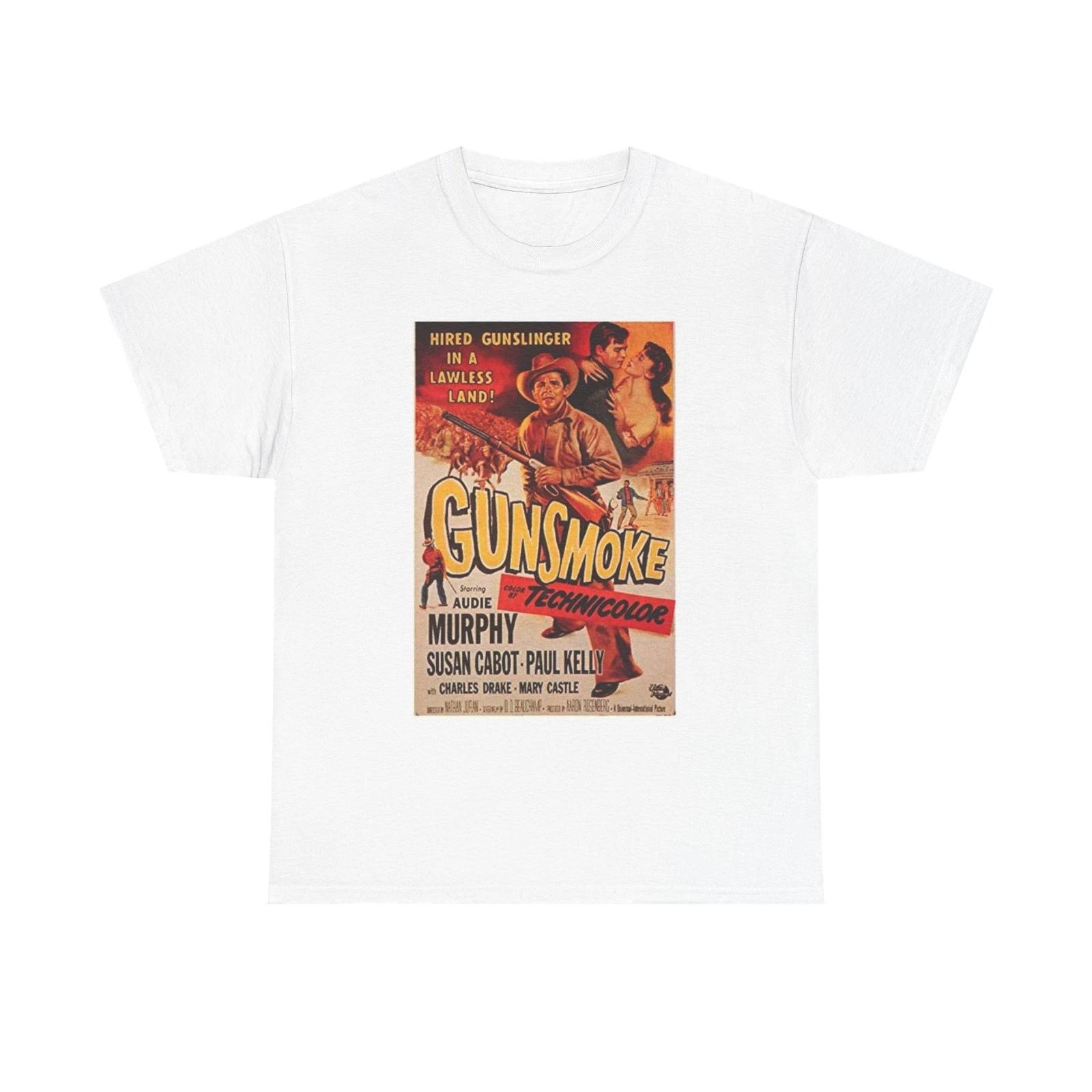 Men s and Women s T-shirts Gunsmoke Graphic M