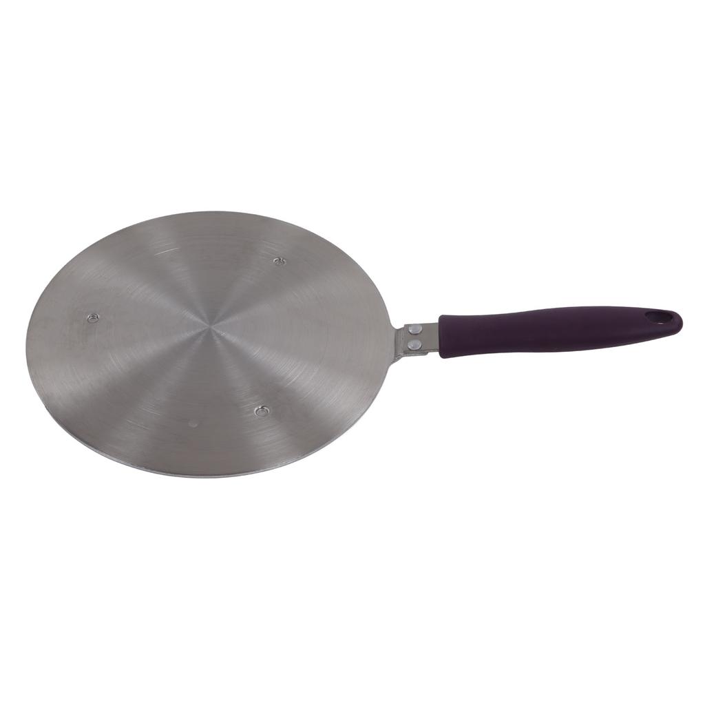 Induction Adapter Plate Stainless Steel Heat Diffuser with Purple Handle Kitchen Accessories for