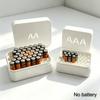 Large Capacity Battery Basket for Organizing 2A 3A Batteries 3D Printing Enable Durability Stackable Battery Storage Box