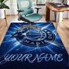 Custom Name Rug Basketball Orlando Logo Area Rug Suitable for Indoor And Outdoor,Carpets for Homes, Offices,Living Rooms,Home Decor,Christmas Gift