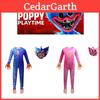 Huggy Wuggy Kids Poppy Playtime Cosplay Costume Bodysuit Jumpsuit Gloves Mask