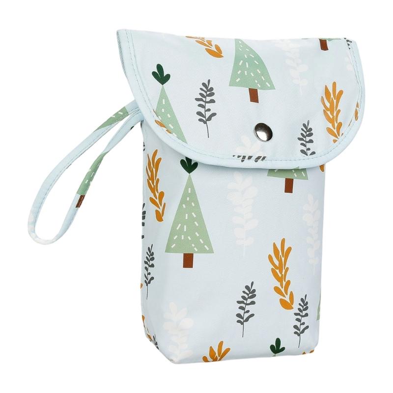 Portable Baby Diaper Organizers With Waterproof Oxfords Fabric Large Capacity For Travel Storage Accessory