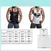 Canotta Premium di Alta Qualità da Bodybuilding da Uomo Maglietta Muscolare con Design 3D di Superman