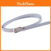 Minimalist Faux Leather Belt For Dress And Sweater Casual Style For Women