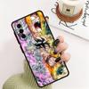 Dragon Ball Goku Vegeta Back Phone Cover Case for Samsung Galaxy A54 A24 A21s A73 A22 A34 A53 A52 A56 A25 A26 A35 A36