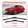 Mercedes CLA Wiper Blade for Models 2015-2019: Frameless with Rubber Strip