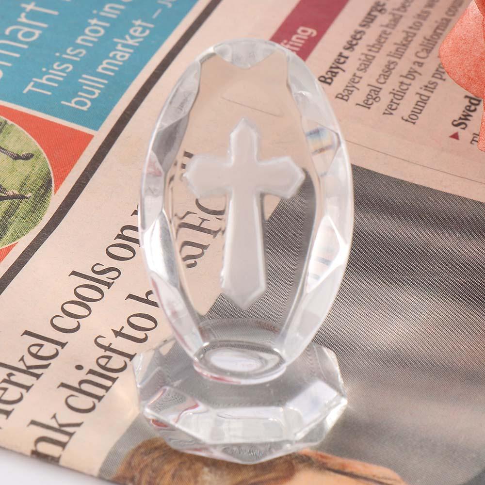 Accessories Artificial Crystal Car Styling Cross Ornaments Christian Car Ornaments Crystal Cross