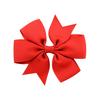 Hot Sale Solid Color Ribbon Fishtail Bow Hair Clip 40 Colors Children's Hair Clip Hair Accessories