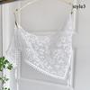 Retro Lace Scarf Bandana Headband Embroidered Hair Scarf Bohemia White Triangle Headscarf Womens Girl Floral Crochet Hair Bands