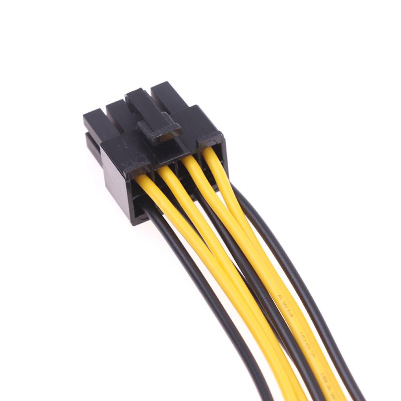 Adapter Pci-E Cpu Eps 8 Pin To Dual 8P Power Splitter Graphics Card Cable