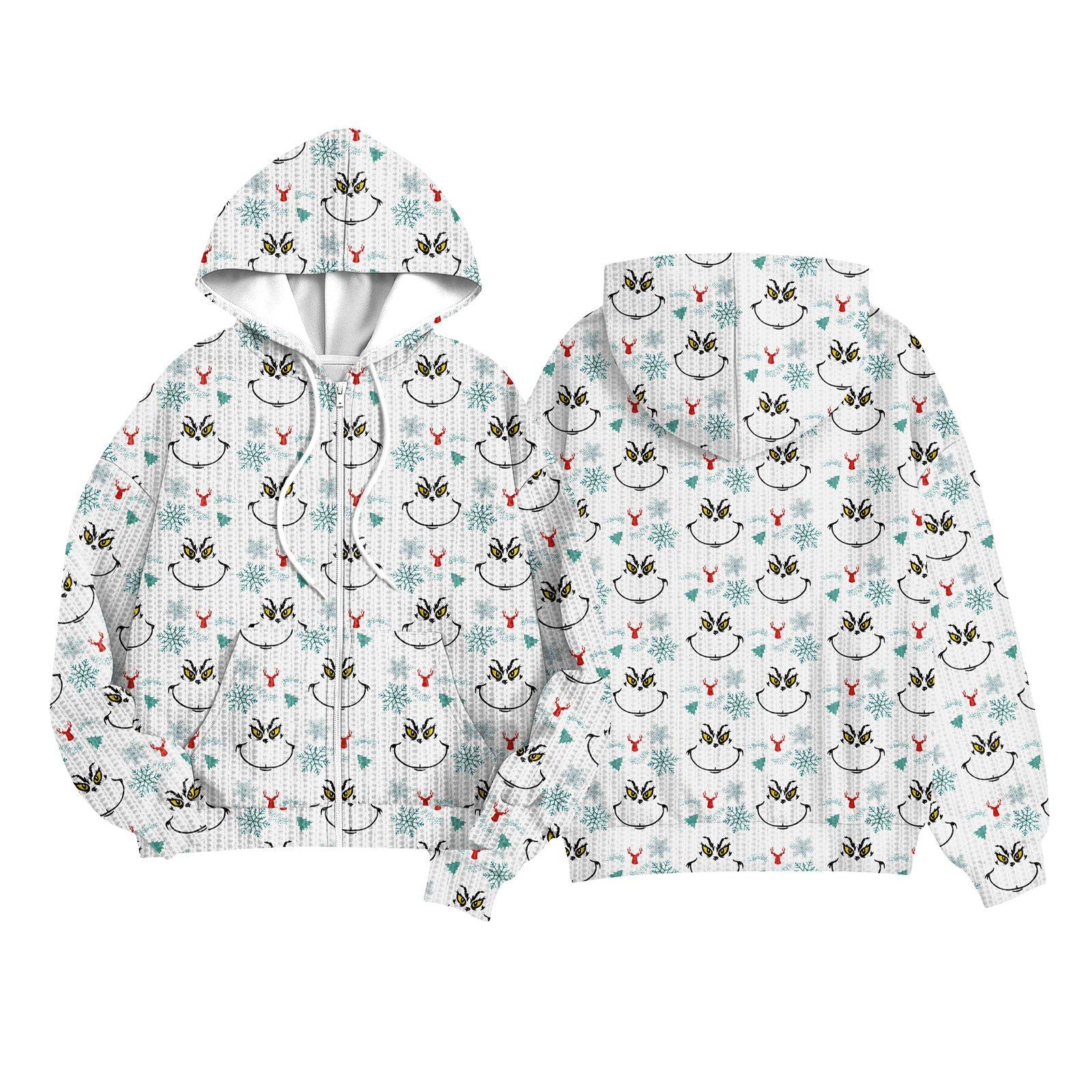 

Детские Модные Куртки для Девочек и Мальчиков Повседневные Трикотажные Кардиганы с Длинным Рукавом и Капюшоном с Принтом 160 белый