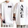 One Piece Portgas D Ace TShirt Unisex Anime Graphic Print Crew Neck Pure Cotton Streetwear Fashion Tops For Men Women