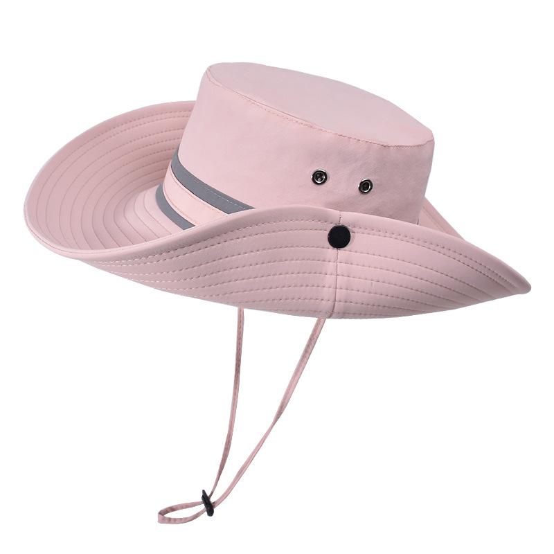 

Весенне-летняя солнцезащитная шляпа для детей, для активного отдыха, альпинизма, спорта, дышащая, с защитой от солнца, модная, универсальная, шляпа-ведро с большими полями