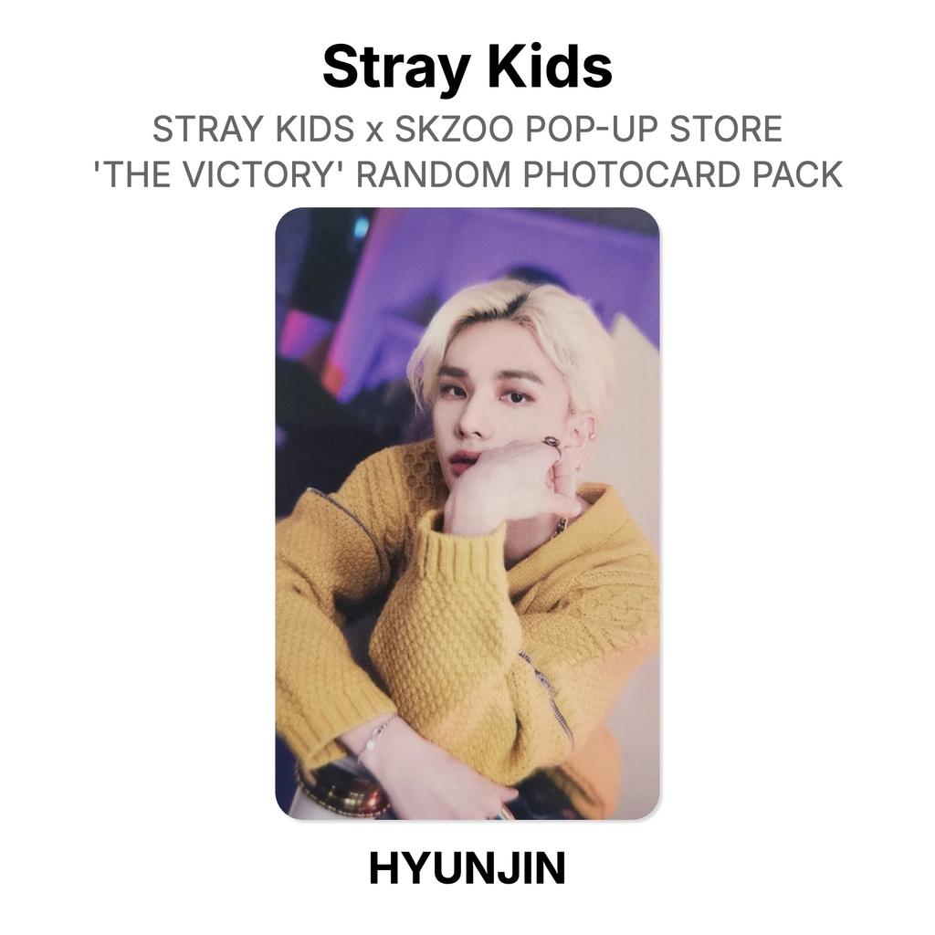 Stray Kids x SKZOO POP-UP STORE 'THE VICTORY' RANDOM PHOTOCARD PACK Official Photocard