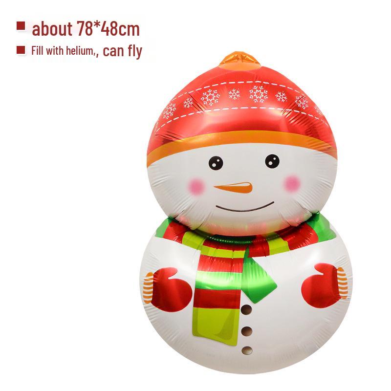 Christmas Window Display Props: Toys, Balloons, Candy Canes, Santa, Snowman, Christmas Tree.