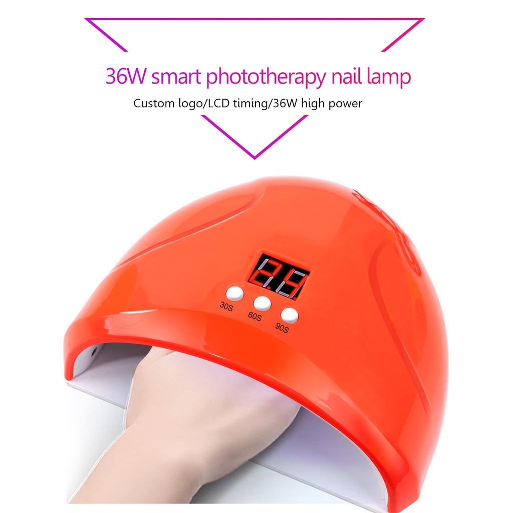 36W Intelligent Induction USB Power Nail Lamp Manicure Light Machine Nair Dryer