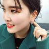 Round Diamond Pearl Stud Earrings Female Student Korean Version Simple Temperament Fashion Earrings Earrings Female