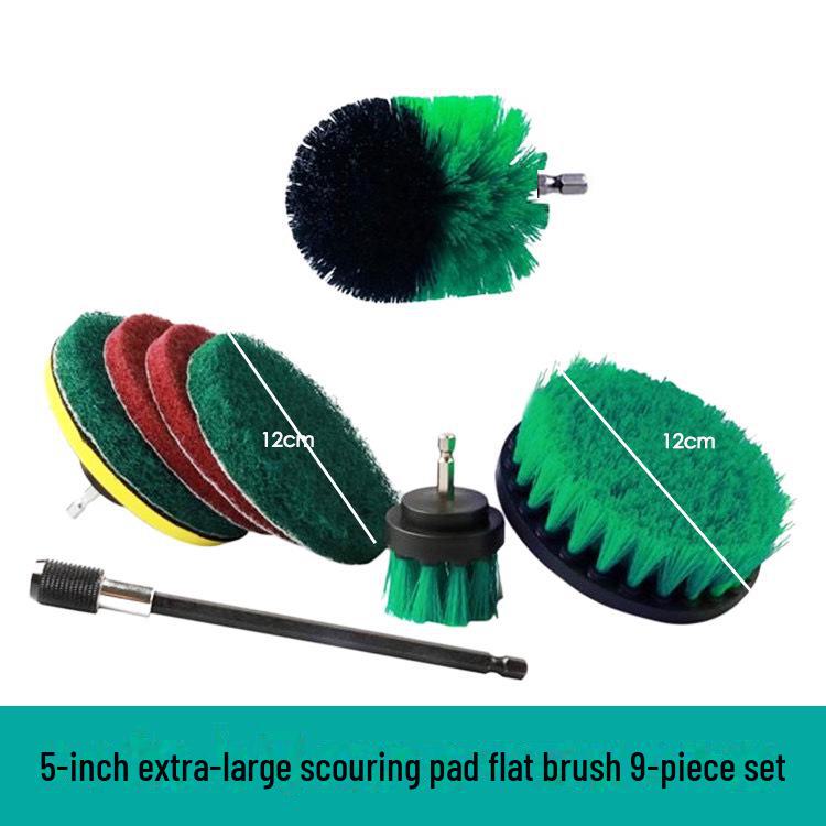 Brosse de nettoyage électrique multifonctionnelle: Perceuse-visseuse pour le polissage du carrelage, de la salle de bain et de la voiture