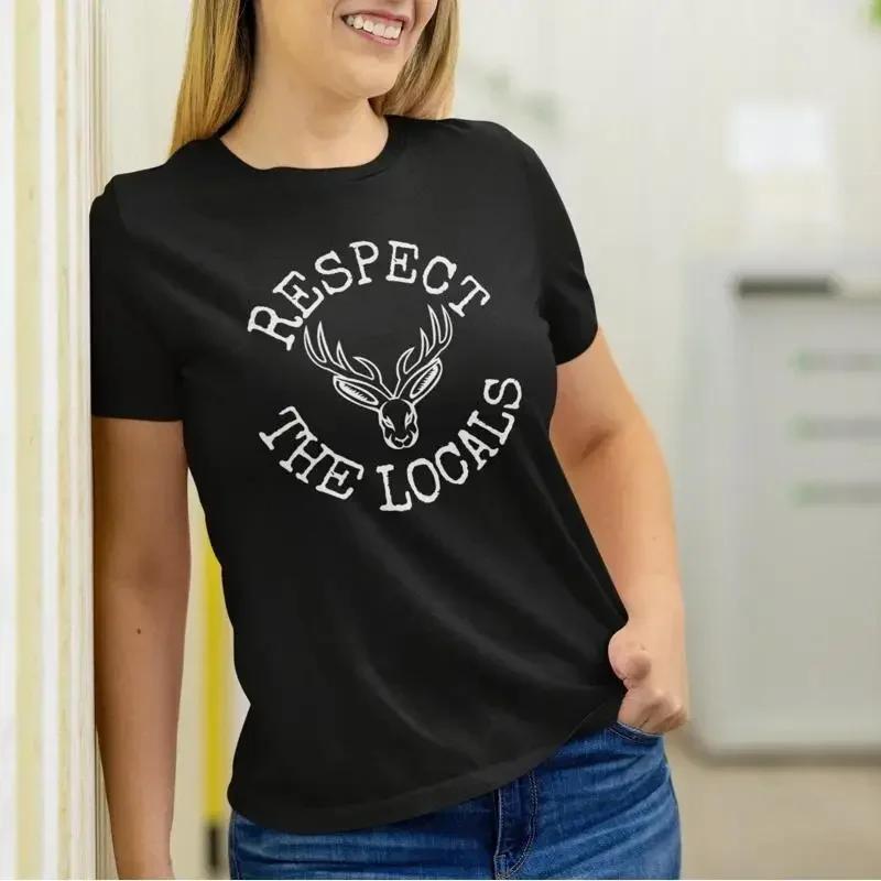 Respect The Locals Jackalope Tshirt