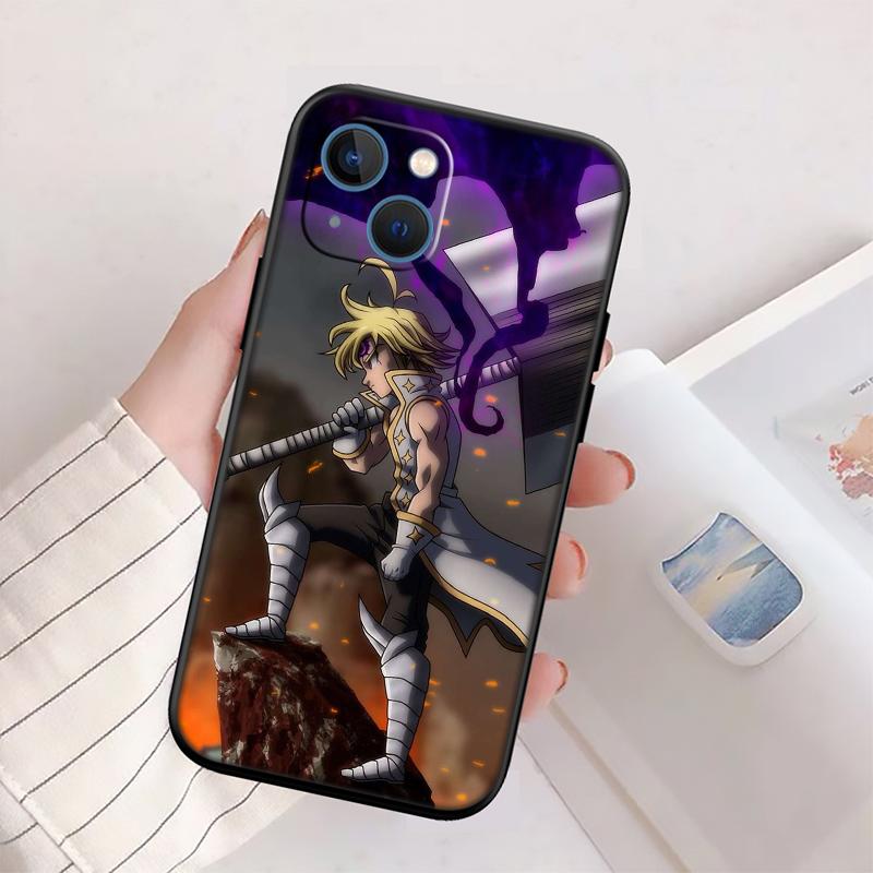 QE24 S-Seven D-Deadly Sin Case for Samsung Galaxy M06 M15 M16 M35 M55 M56 A36 A42 A50 A50S A51 A52 A32 A33 A05 A05S A06 A16 A20