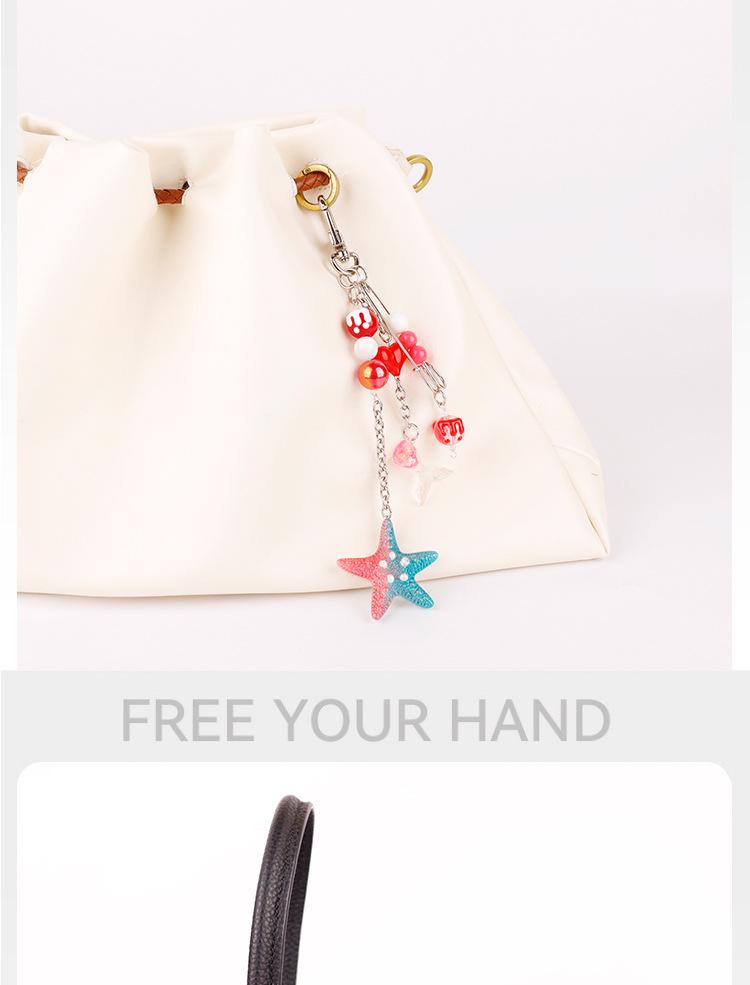 Ocean Series Starfish & Turtle Bag Charm Keyring