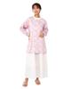 Naigai LIBERTY Floral with Japanese Pink Free Size Apron, Stylish, Tie-Back, Water-Repellent, Pockets, Nordic-Style, Yukata, Kitchen, Clothing,
