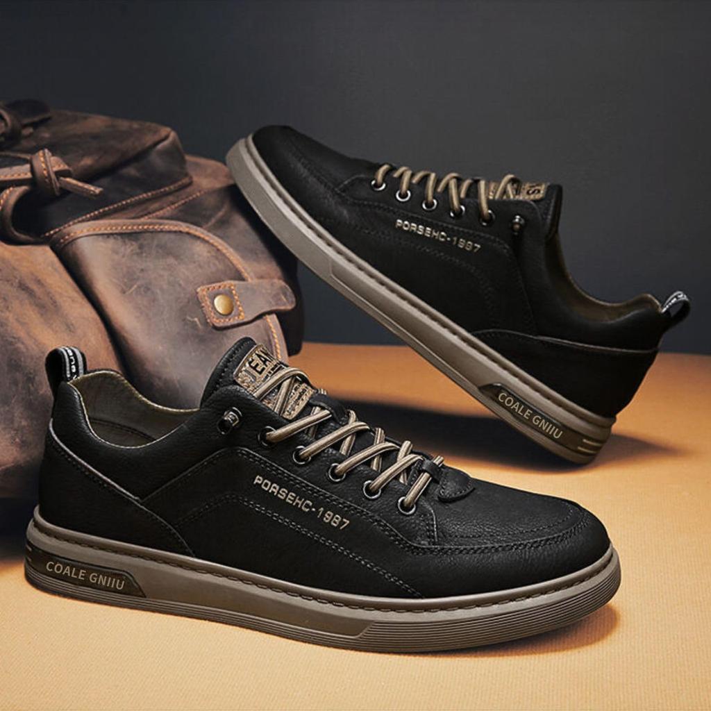 Ležérní Faux PU Černá a Pro Vnitřní Použití Japonská Obuv [adzu] Boty, Kůže, Pánské Tenisky, Kůže, Pohodlné, Lehké, Ležérní, Bílé, (Bílý,