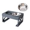 Elevated Puppy Bowls Food Container for Home Outdoor Use Small Dogs