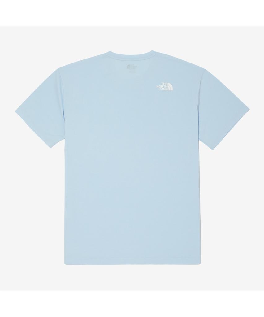 Noseupeiseu Nt7Uq06M Explore Short Sleeve Round Neck T-Shirt Baby_Blue