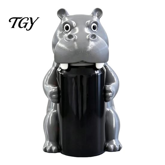 Atmosphere Desk Ornament Dinosaur Can Cover, Cute Animal Soda Holder for 375ml Cans, Cover Plastic Drink Stand Desk, Fun Party Home Bar Decor