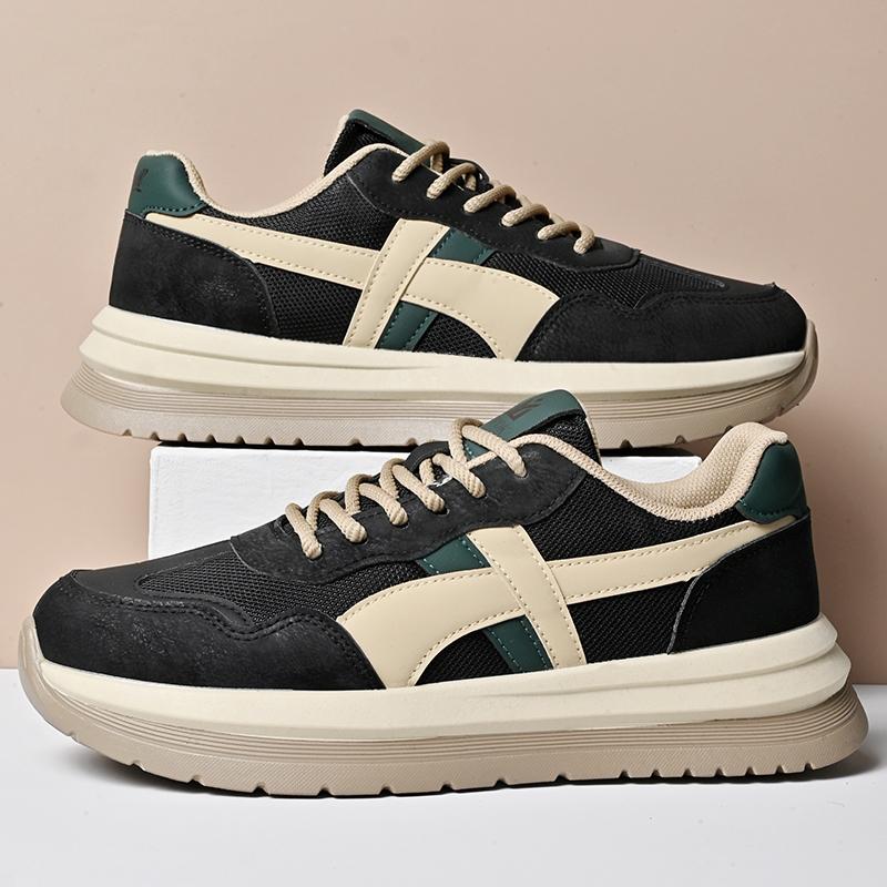 Fashion Classic Breathable Mens Sneakers Handmade Men's Vulcanize Footwear All-match Men Casual Hiking Shoes Brand Mens Lace-Up Flats