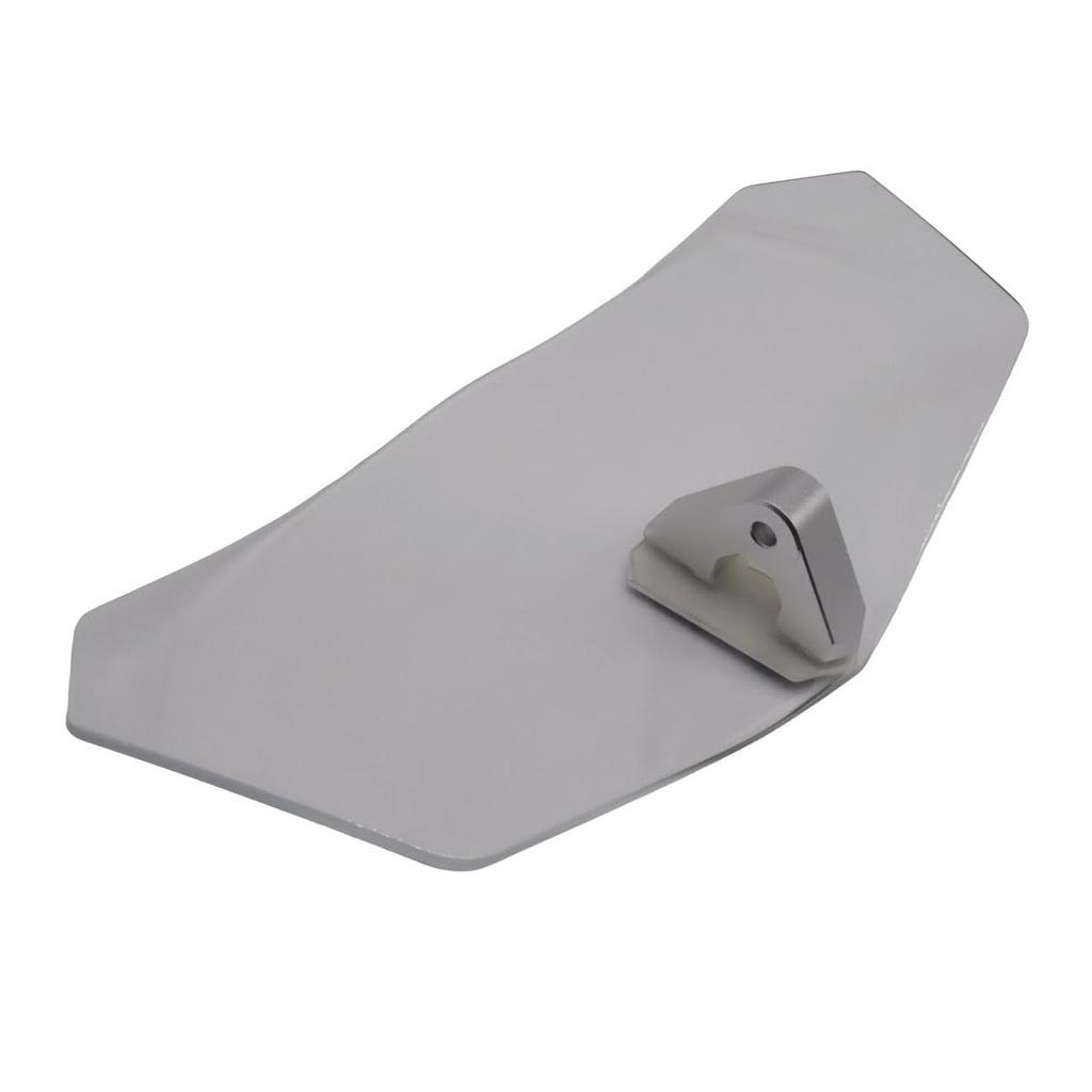 SZYUMO Motorrad-Windschutzscheibe, Universelle Windschutzscheibe, Verstellbarer Windabweiser, Transparente Windschutzscheibe