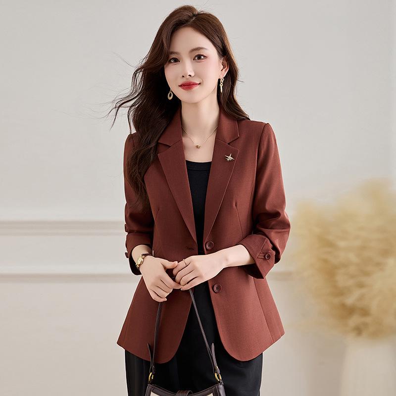 

Women s Spring 2025 Casual Fashion Blazer - JX2502 L (110-120 lbs)
