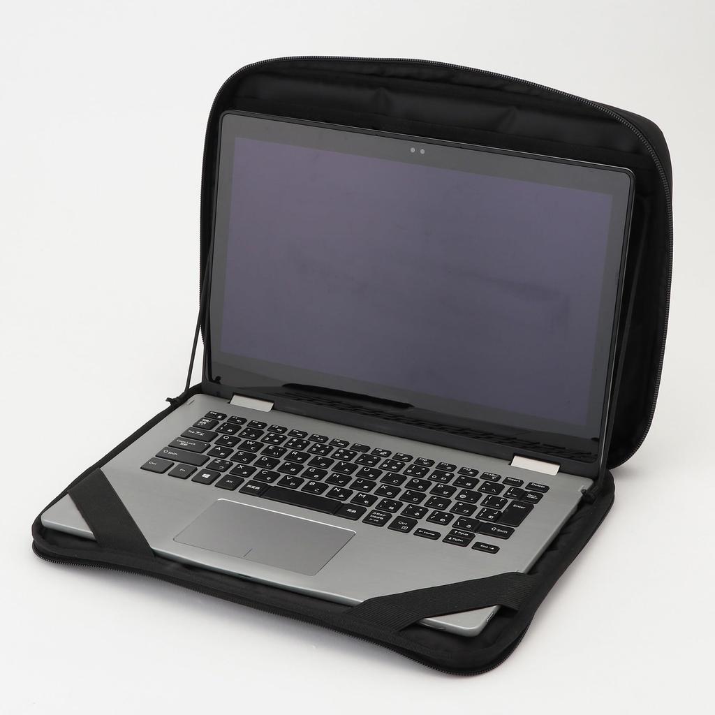 MUJI Laptop Case A4 Size Easy Access Black 44302408