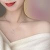 Moon Crescent Women's Clavicle Necklace - Exquisite Diamond Light Luxury, Korean and Japanese Inspired, Hot Selling Gift