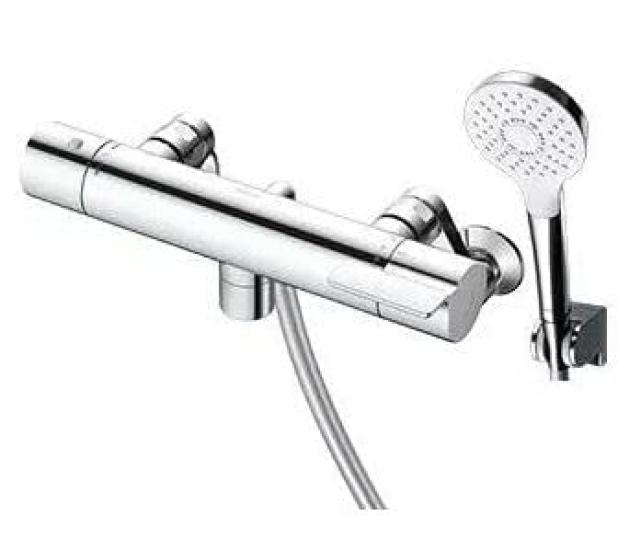 

TOTO Bathroom Thermostatic Mixing Comfort 3 for Cold Climates Wall-Mounted Faucet, 0mm, Wave, Plated, Modes,