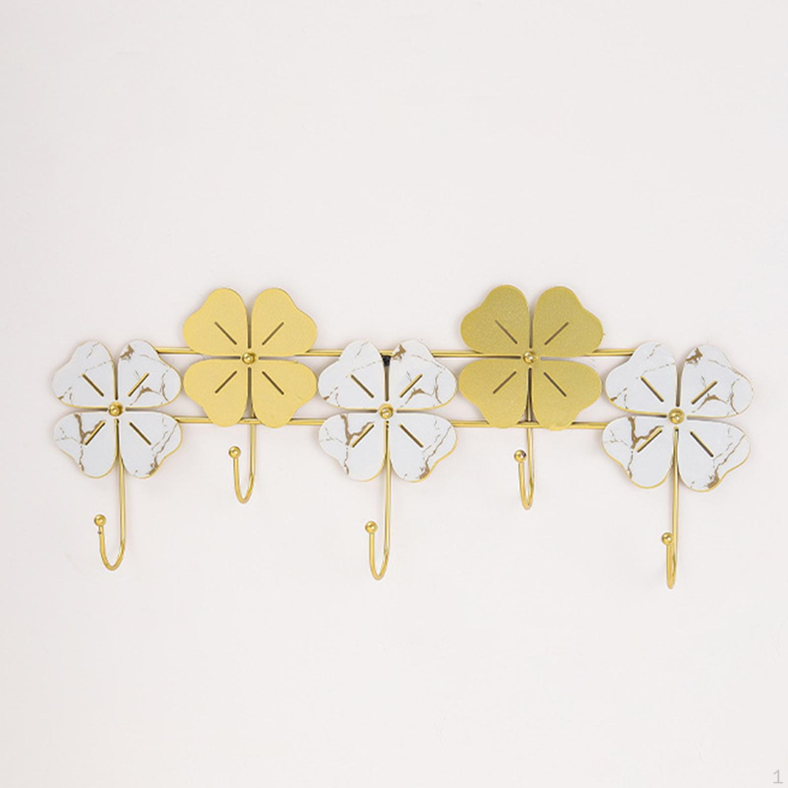 

Coat Mounted Door Hanger Holder Hanging for Bedroom Porch Closet 51cmx16cm