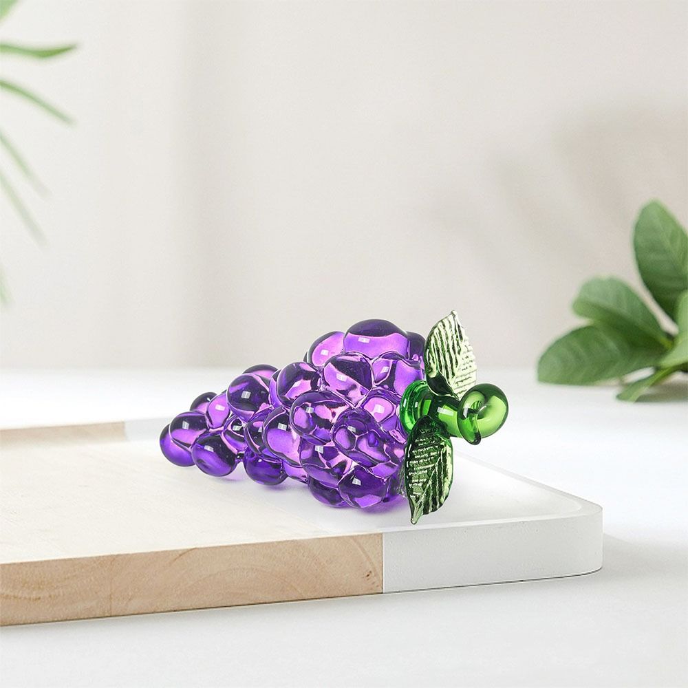 Pomegranate Pumpkin Pineapple Artificial Fruit Decoration Crystal Crafts Ornaments Office