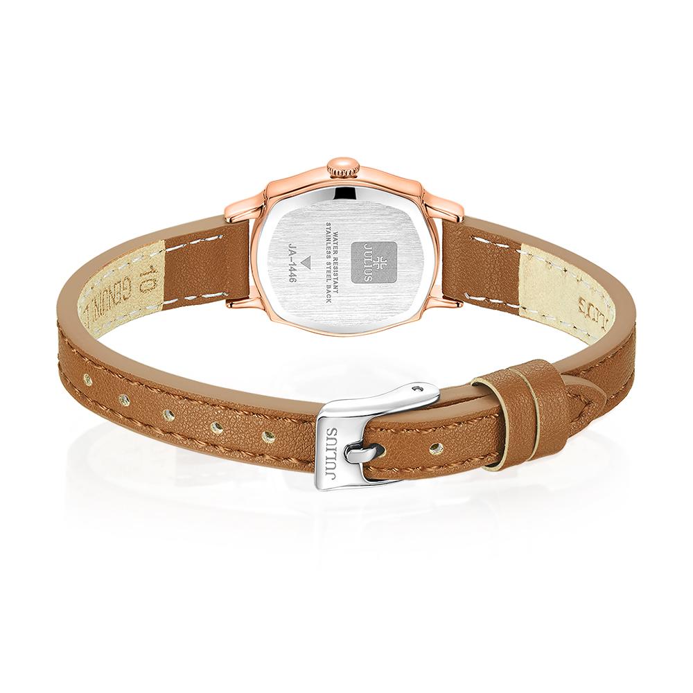 Jyullieoseu Ja-1446 Rome Women'S Leather Watch