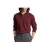 Polo Ralph Lauren FW23 Solid Color Logo Embroidered Casual Long Sleeve Polo Shirt Unisex Polo Shirts MNPOKNI16822560-600