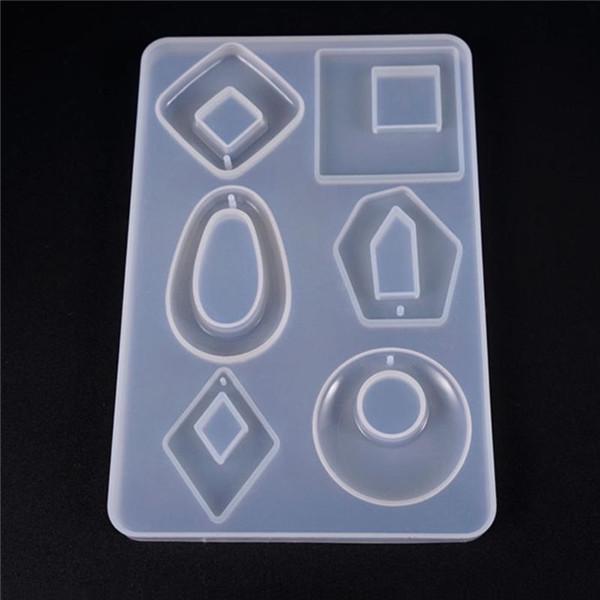 

Прозрачная силиконовая форма для сушеных цветов, смола, декоративное ремесло, форма для сережек-подвесок «сделай сам»